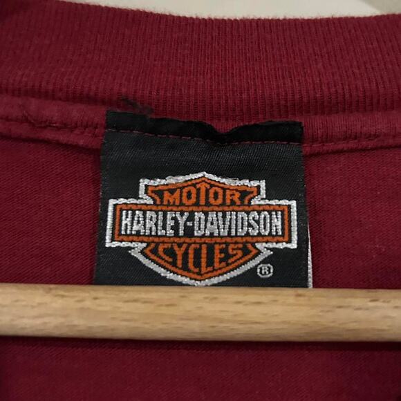 Vintage 1998 Arkansas Harley Owners Group Biker Tee Shirt - Picture 5 of 5